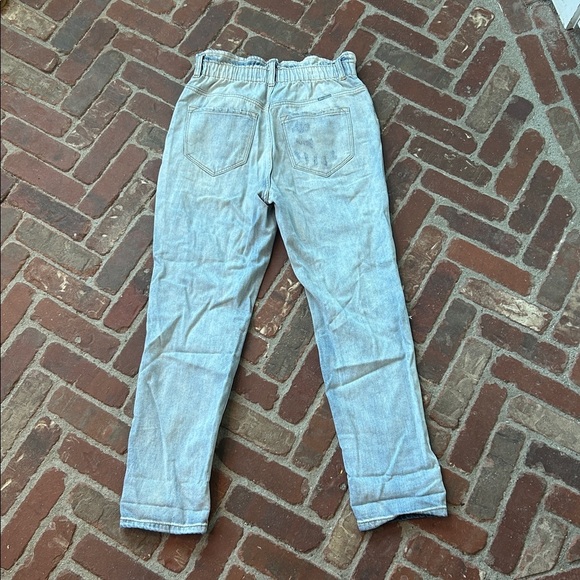 Kancan Paperbag High Waist Distressed Jeans - Picture 4 of 4